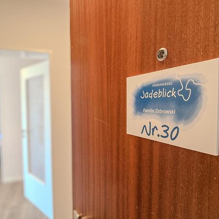 Fewo Jadeblick - Horumersiel Exteriör bild
