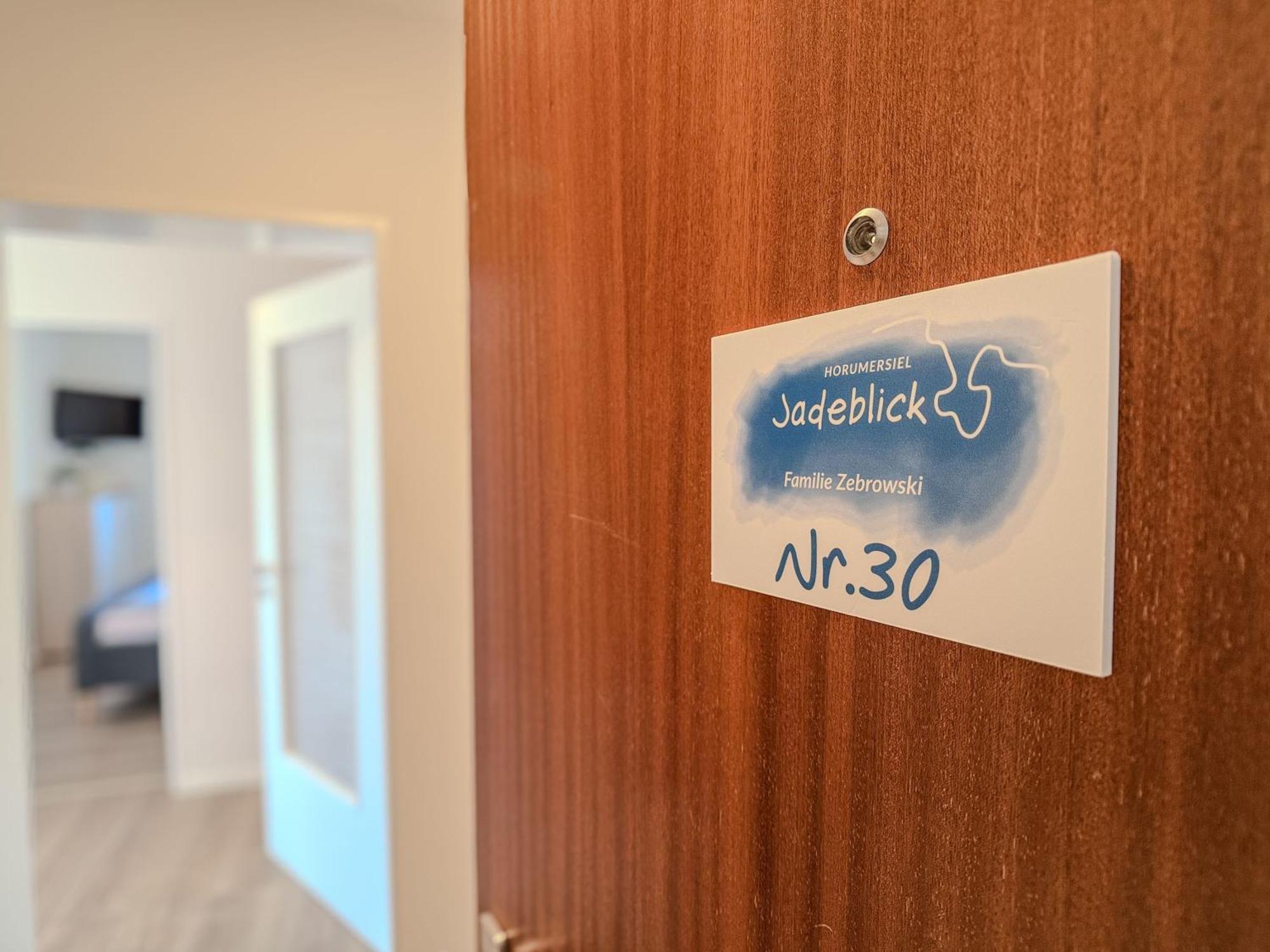 Fewo Jadeblick - Horumersiel Exteriör bild